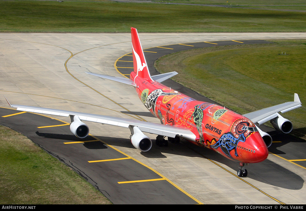 Aircraft Photo of VH-OEJ | Boeing 747-438/ER | Qantas | AirHistory.net #33477
