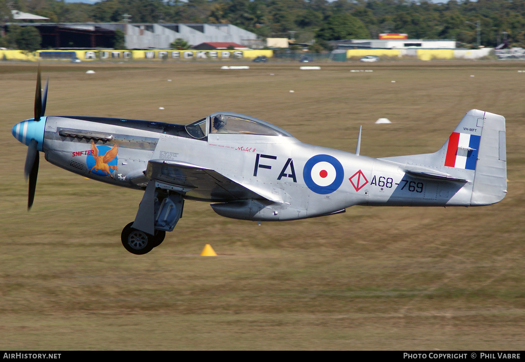 Aircraft Photo of VH-MFT / A68-769 | Commonwealth CA-18 Mustang 21 (P-51D) | Australia - Air Force | AirHistory.net #33501