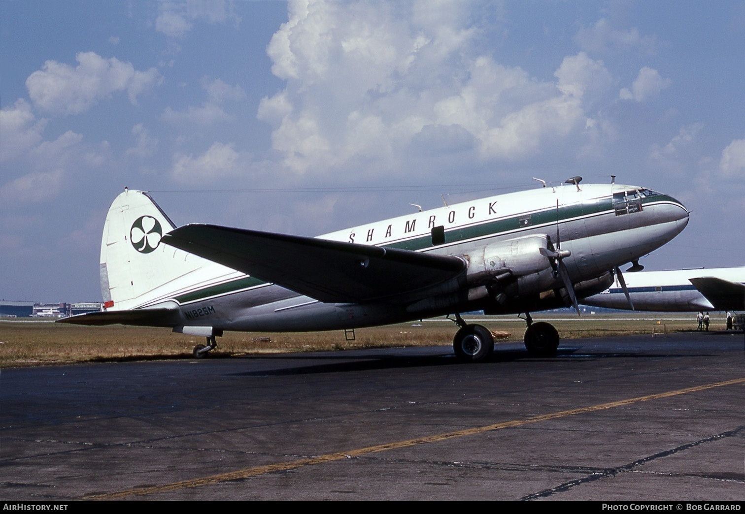 Aircraft Photo of N1825M | Curtiss C-46F Commando | Shamrock Air Lines | AirHistory.net #33506