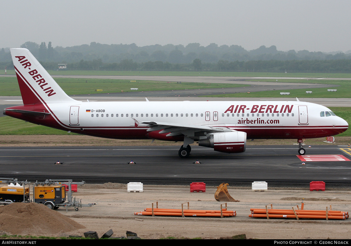 Aircraft Photo of D-ABDB | Airbus A320-214 | Air Berlin | AirHistory.net #33513