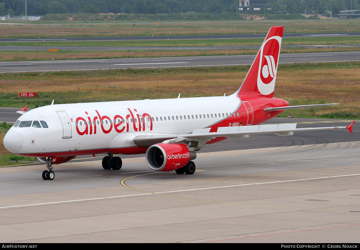 Aircraft Photo of D-ABDC | Airbus A320-214 | Air Berlin | AirHistory.net #33515