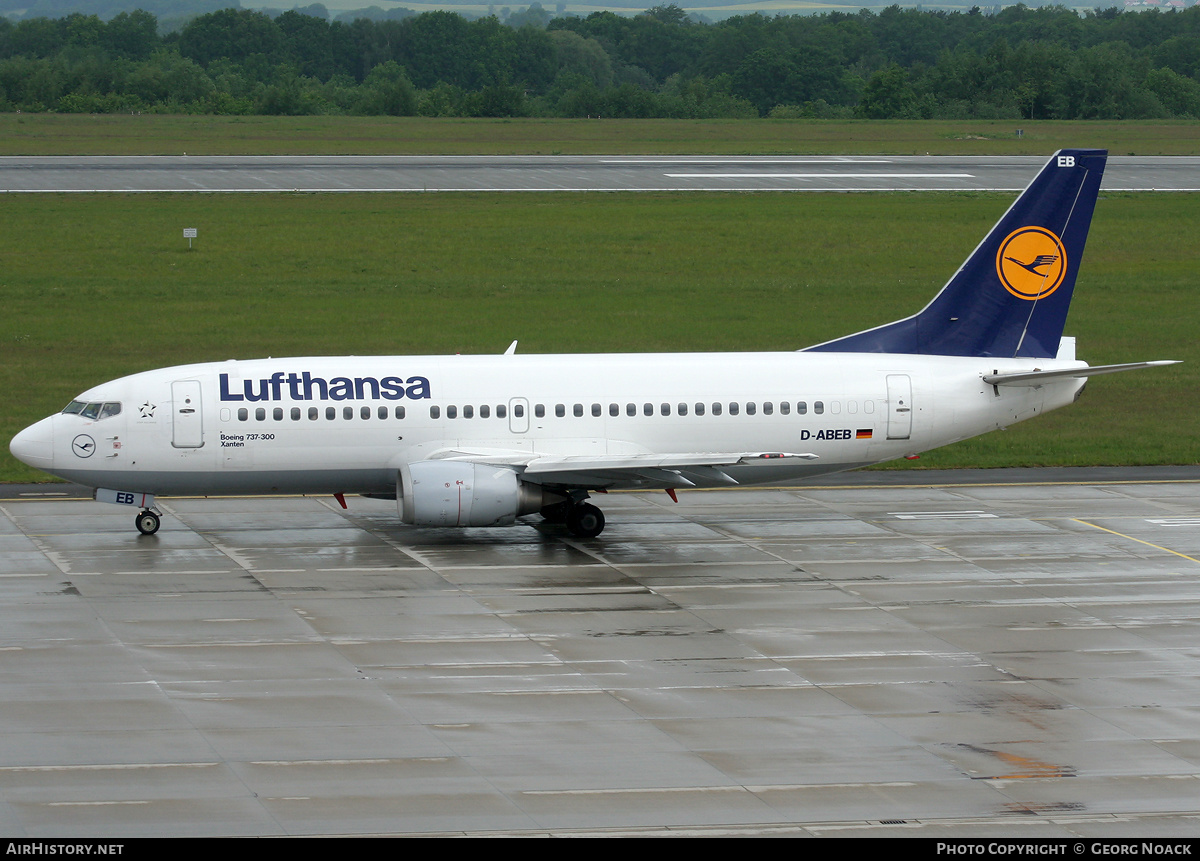 Aircraft Photo of D-ABEB | Boeing 737-330 | Lufthansa | AirHistory.net #33530