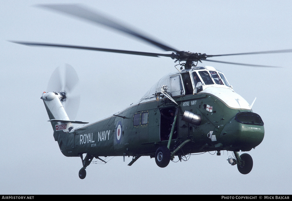 Aircraft Photo of XT770 | Westland WS-58 Wessex HU.5 | UK - Navy | AirHistory.net #33531