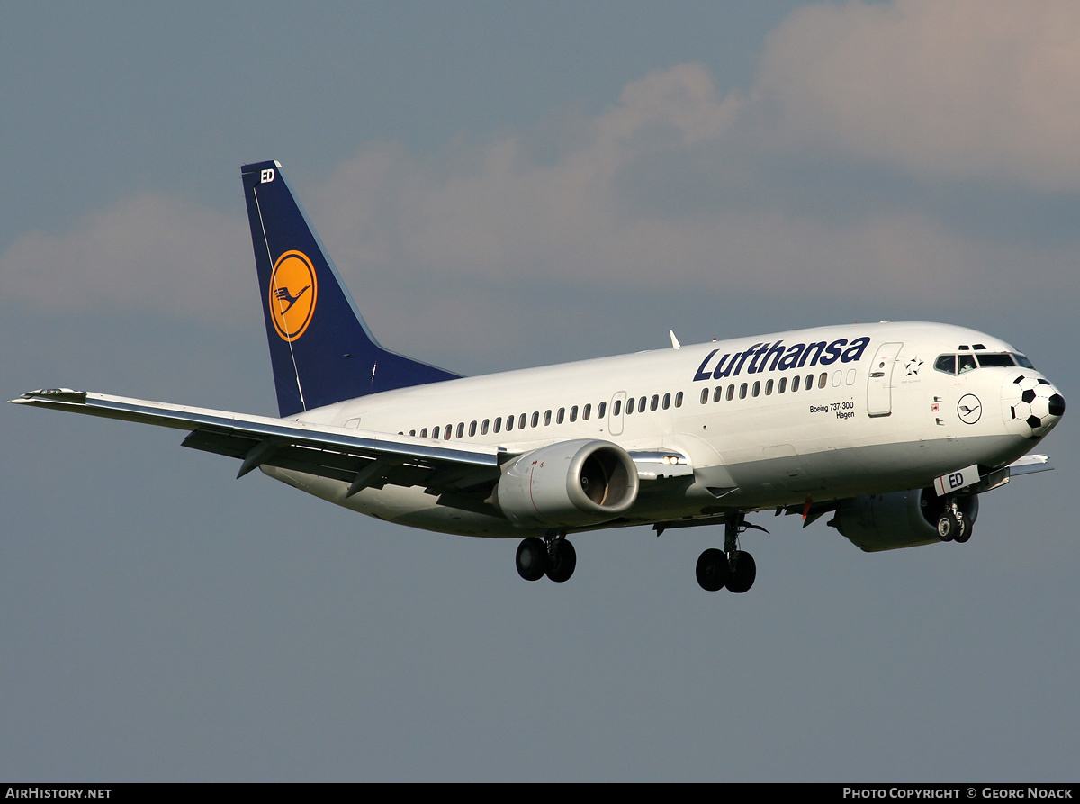 Aircraft Photo of D-ABED | Boeing 737-330 | Lufthansa | AirHistory.net #33541