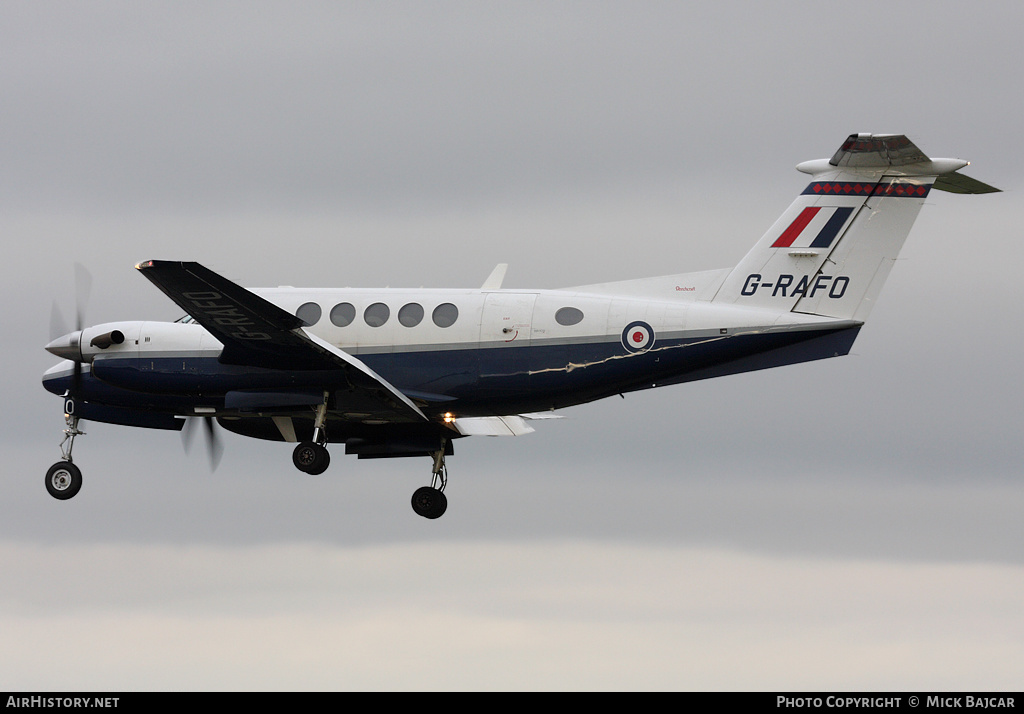 Aircraft Photo of G-RAFO | Raytheon B200 King Air | UK - Air Force | AirHistory.net #33551