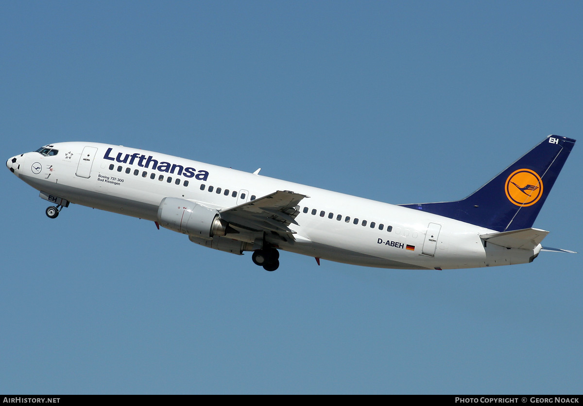 Aircraft Photo of D-ABEH | Boeing 737-330 | Lufthansa | AirHistory.net #33555