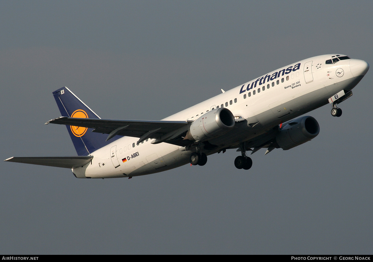 Aircraft Photo of D-ABEI | Boeing 737-330 | Lufthansa | AirHistory.net #33558