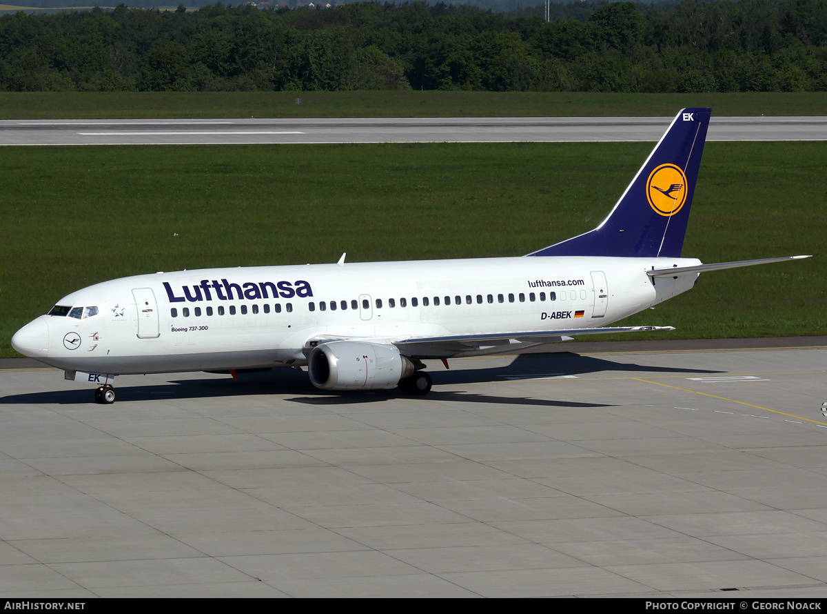 Aircraft Photo of D-ABEK | Boeing 737-330 | Lufthansa | AirHistory.net #33560