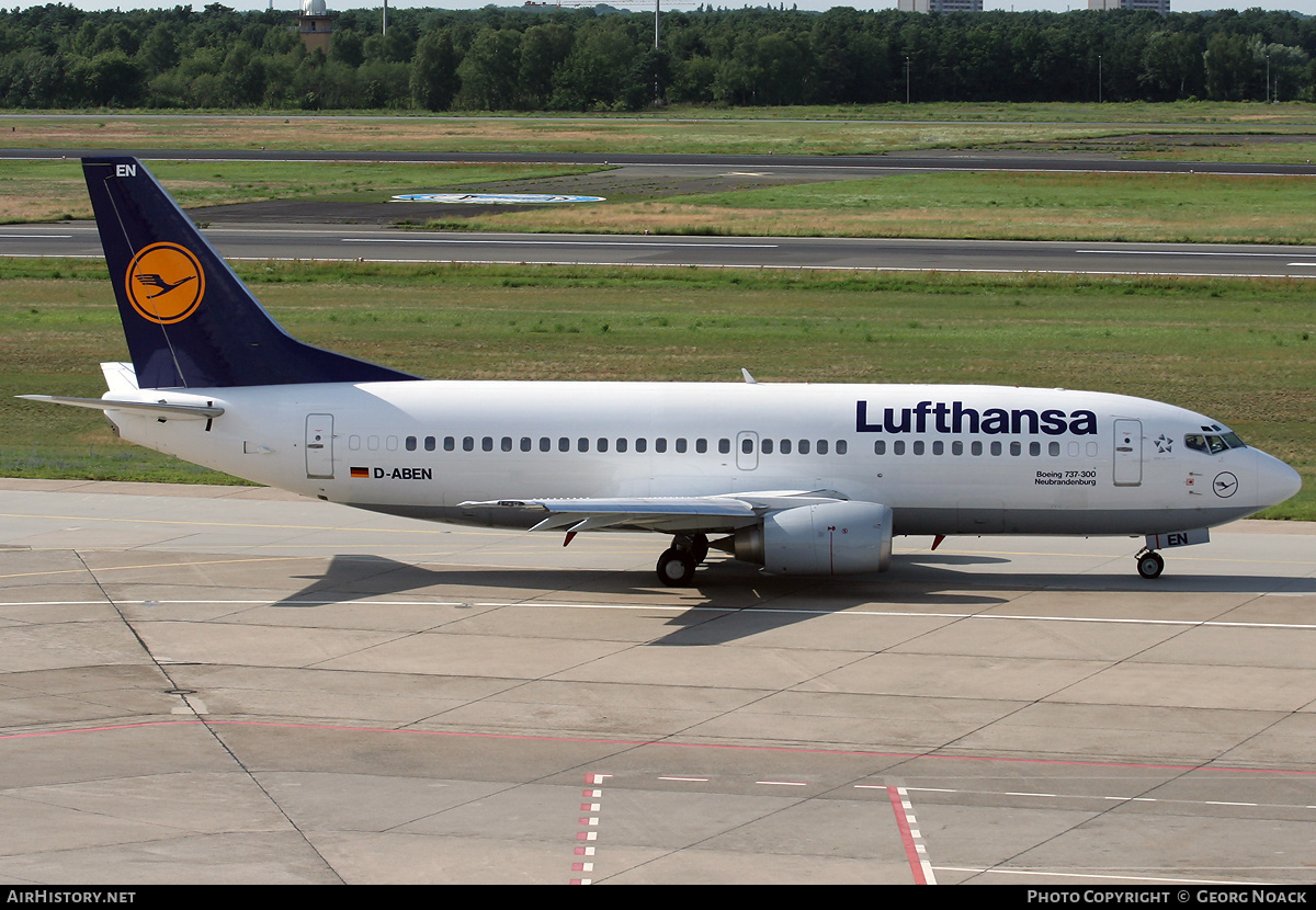 Aircraft Photo of D-ABEN | Boeing 737-330 | Lufthansa | AirHistory.net #33566