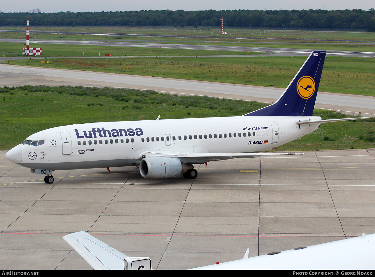 Aircraft Photo of D-ABEO | Boeing 737-330 | Lufthansa | AirHistory.net #33569