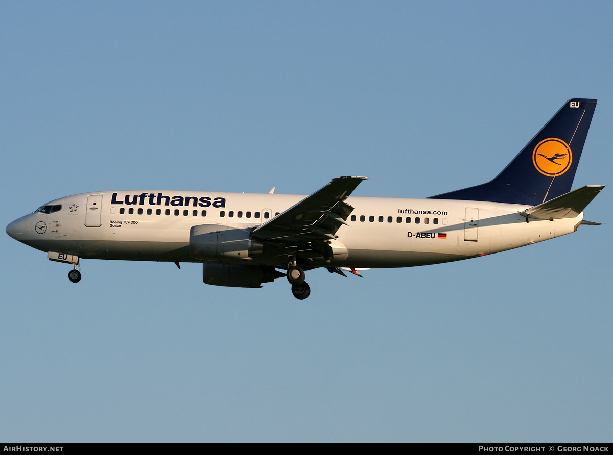 Aircraft Photo of D-ABEU | Boeing 737-330 | Lufthansa | AirHistory.net #33583