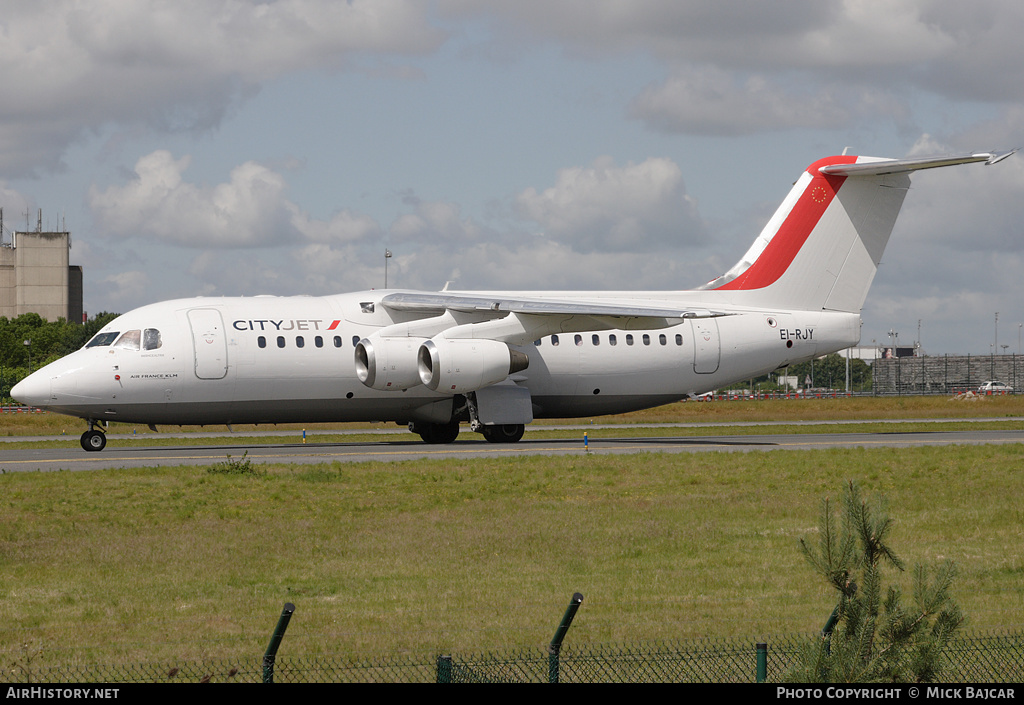 Aircraft Photo of EI-RJY | British Aerospace Avro 146-RJ85A | CityJet | AirHistory.net #33586