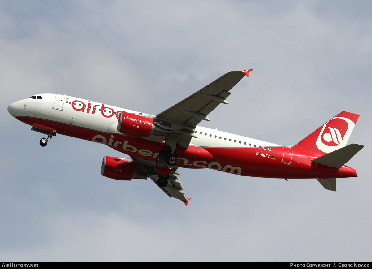 Aircraft Photo of D-ABFT | Airbus A320-214 | Air Berlin | AirHistory.net #33601