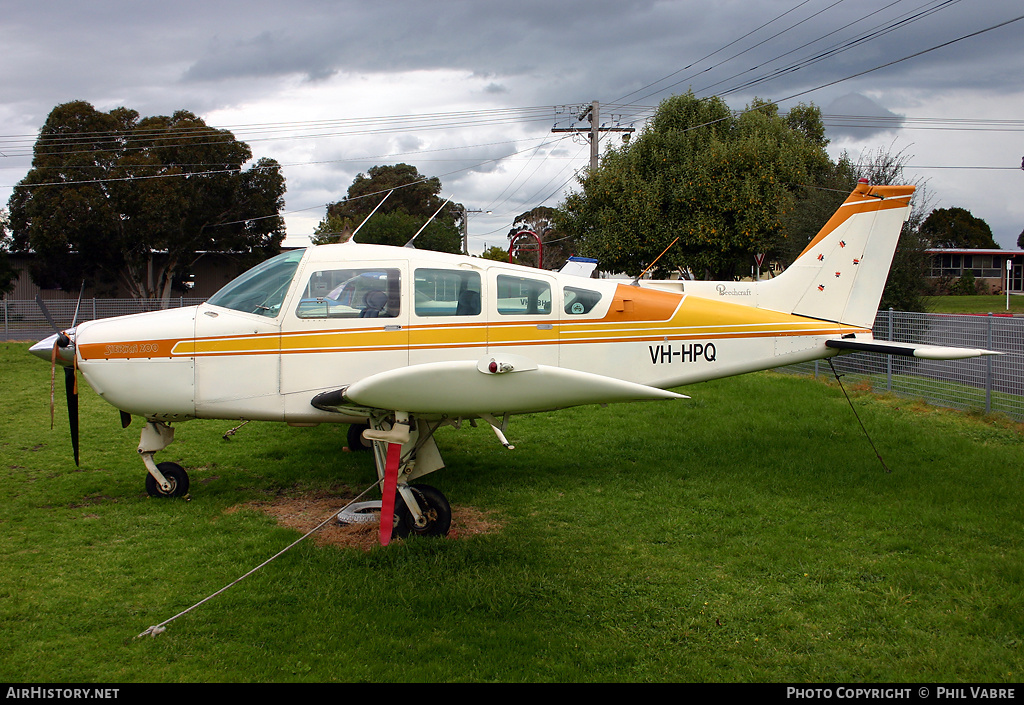 Aircraft Photo of VH-HPQ | Beech C24R Sierra | AirHistory.net #33602