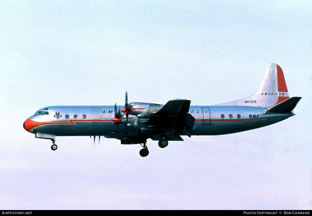 Aircraft Photo of N6120A | Lockheed L-188A Electra | American Airlines | AirHistory.net #33631