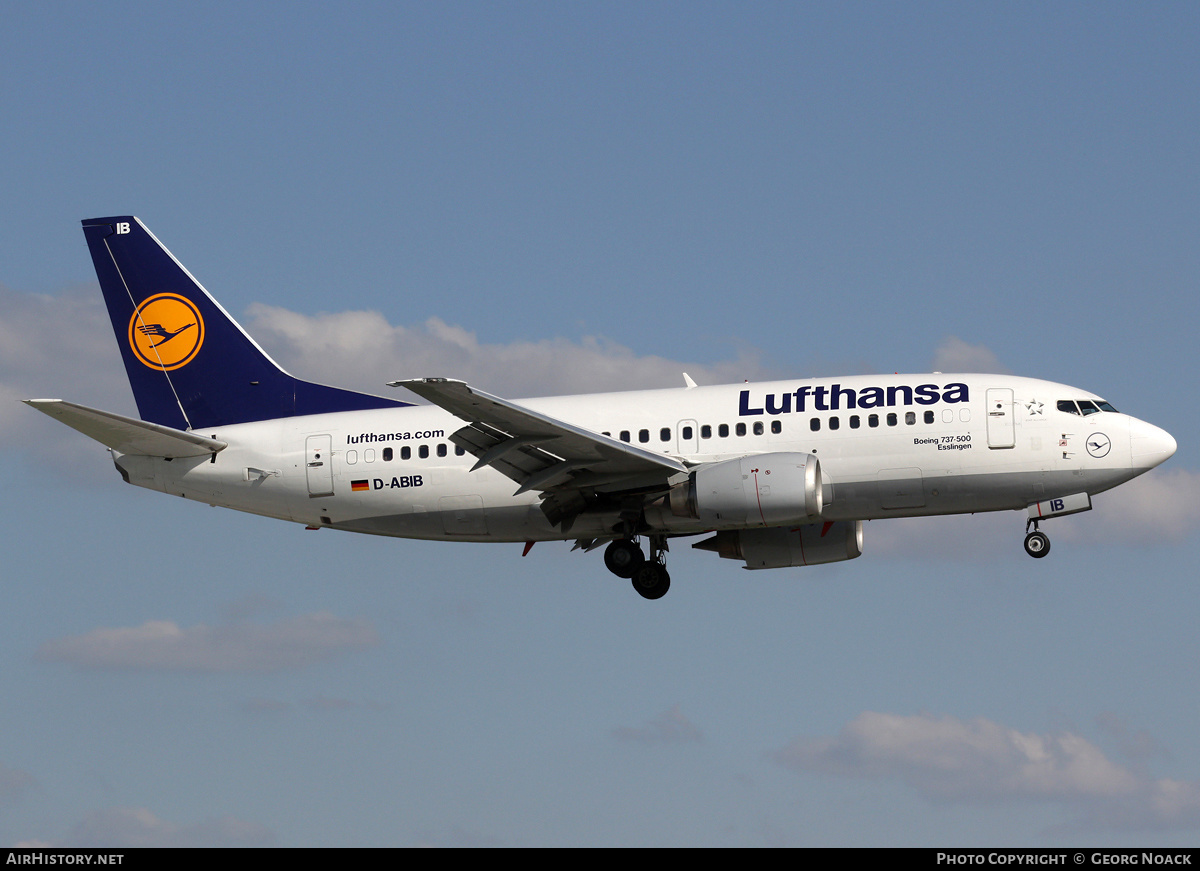 Aircraft Photo of D-ABIB | Boeing 737-530 | Lufthansa | AirHistory.net #33632