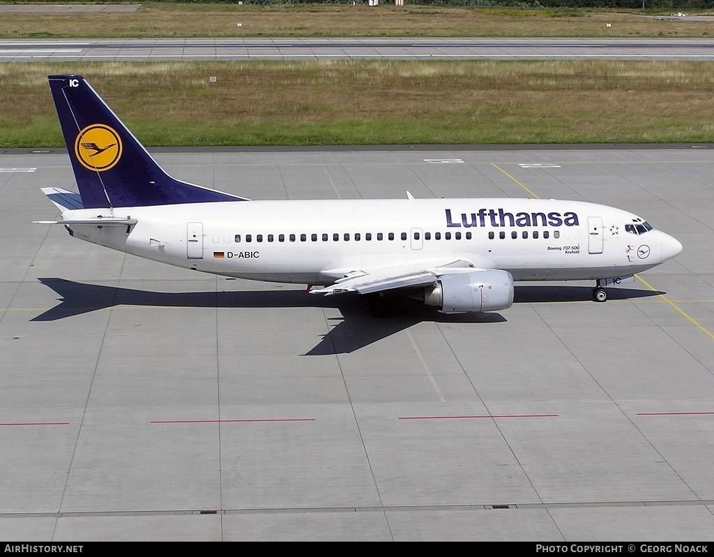 Aircraft Photo of D-ABIC | Boeing 737-530 | Lufthansa | AirHistory.net #33635