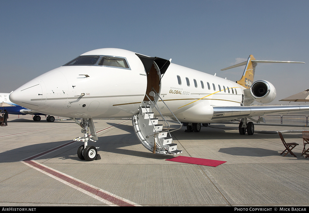 Aircraft Photo of N140AE | Bombardier Global 5000 (BD-700-1A11) | Bombardier | AirHistory.net #33636