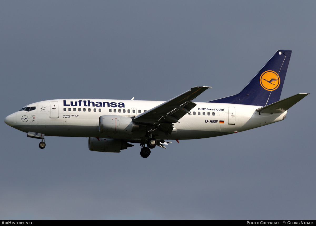 Aircraft Photo of D-ABIF | Boeing 737-530 | Lufthansa | AirHistory.net #33643