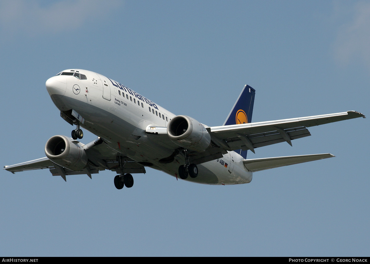 Aircraft Photo of D-ABII | Boeing 737-530 | Lufthansa | AirHistory.net #33648