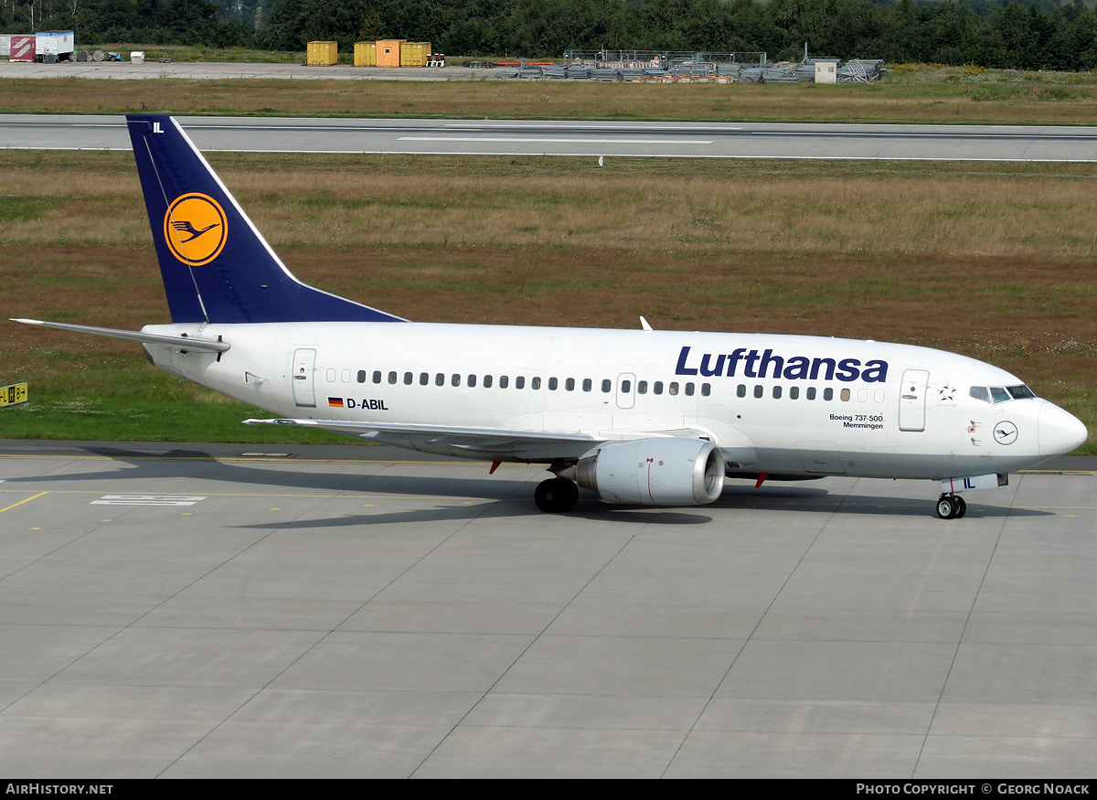 Aircraft Photo of D-ABIL | Boeing 737-530 | Lufthansa | AirHistory.net #33651