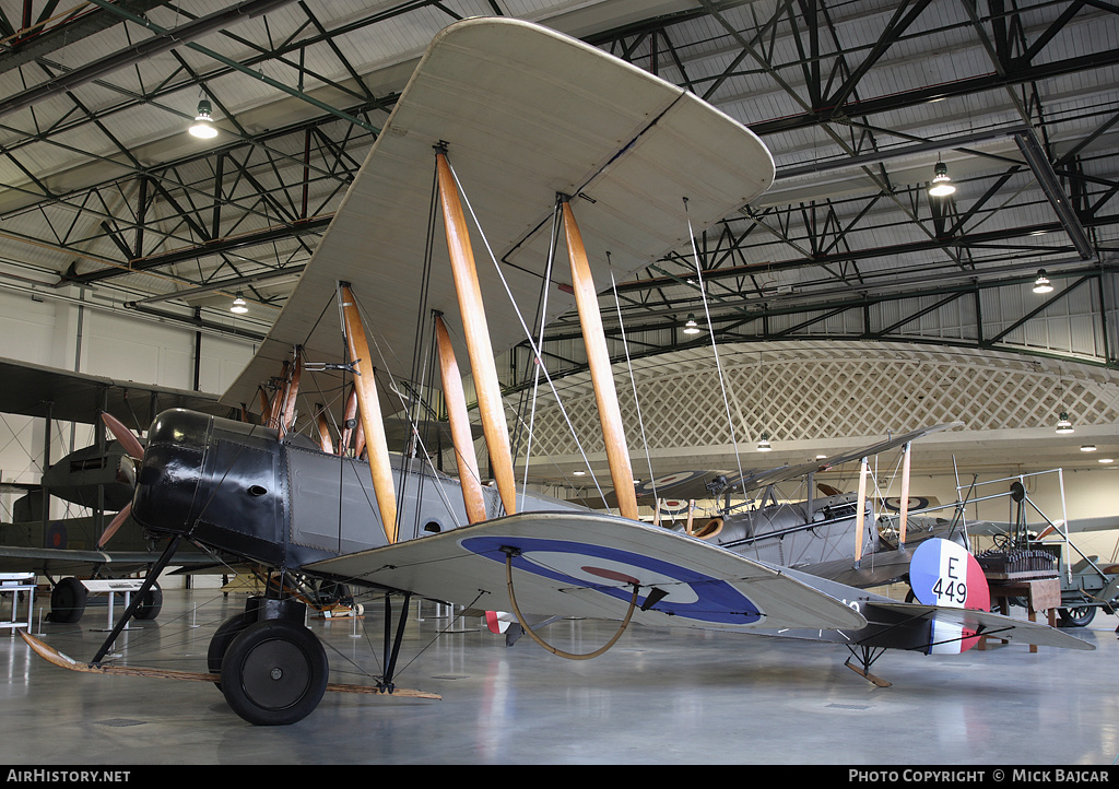 Aircraft Photo of E449 | Avro 504K | UK - Air Force | AirHistory.net #33671