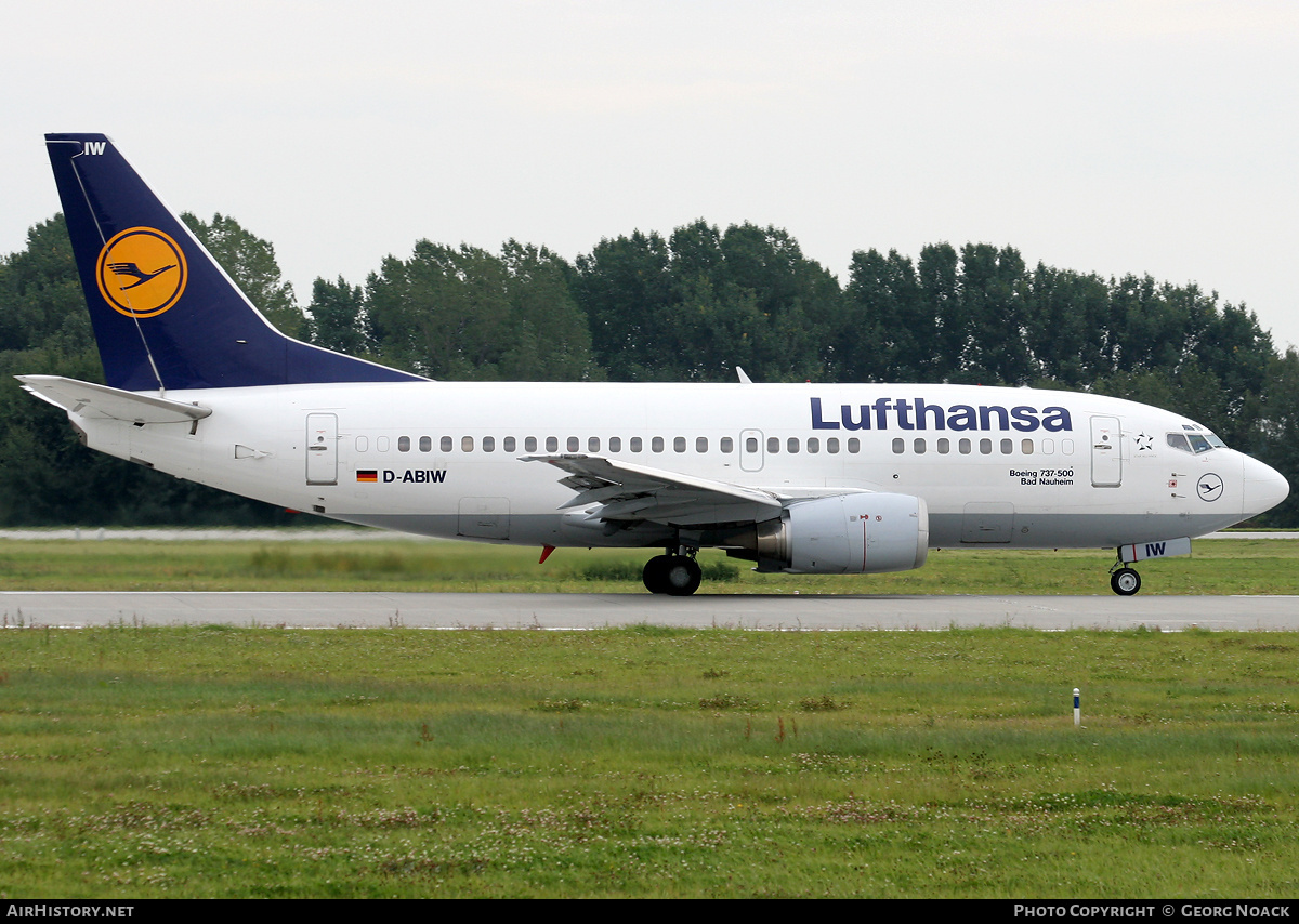 Aircraft Photo of D-ABIW | Boeing 737-530 | Lufthansa | AirHistory.net #33672