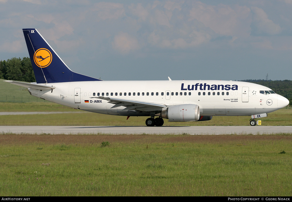 Aircraft Photo of D-ABIX | Boeing 737-530 | Lufthansa | AirHistory.net #33676