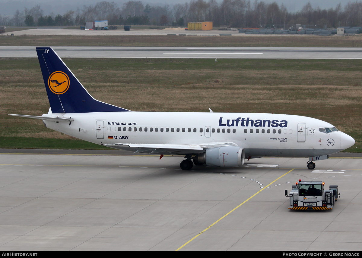 Aircraft Photo of D-ABIY | Boeing 737-530 | Lufthansa | AirHistory.net #33680