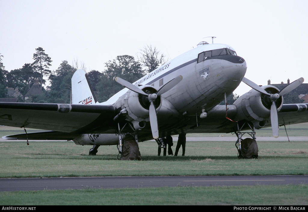Aircraft Photo of G-DAKS / G-AGHY | Douglas C-47A Skytrain | Ruskin Air Services | AirHistory.net #33685