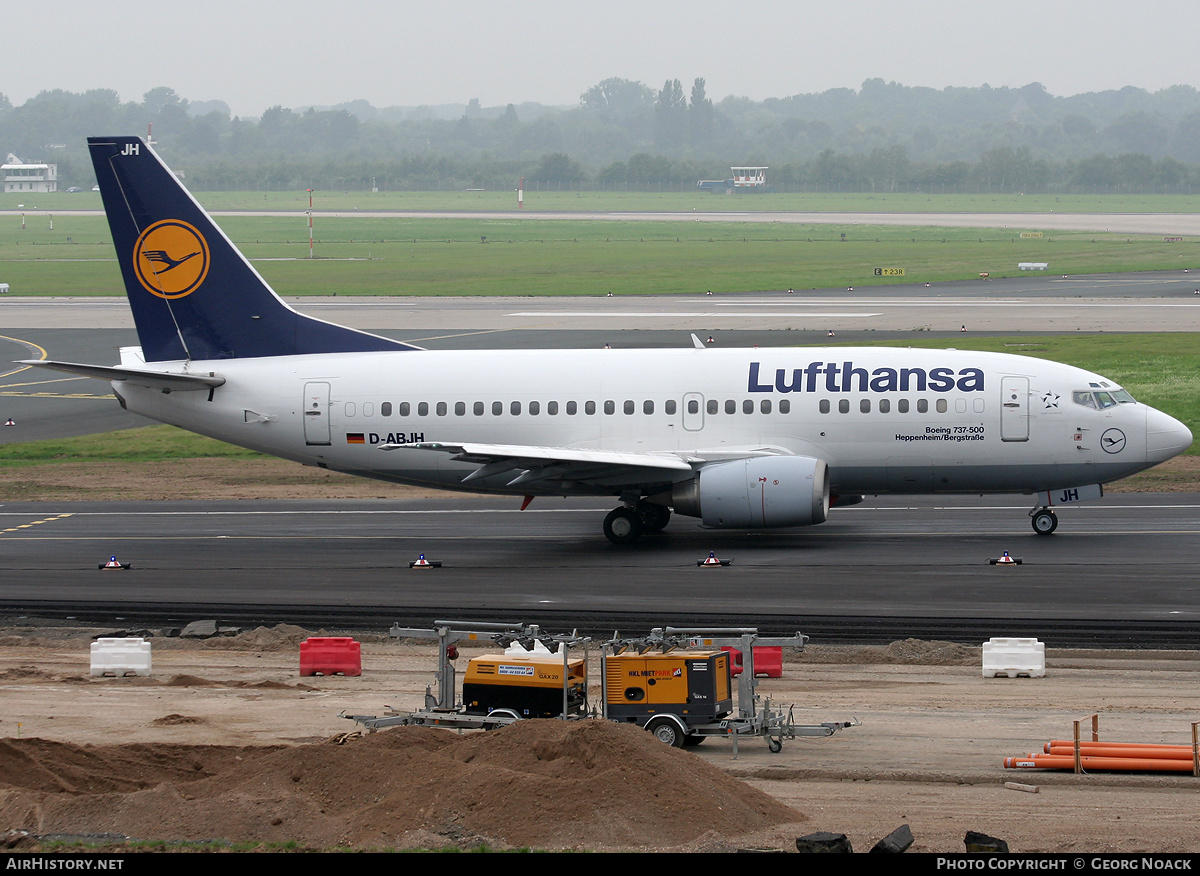 Aircraft Photo of D-ABJH | Boeing 737-530 | Lufthansa | AirHistory.net #33699