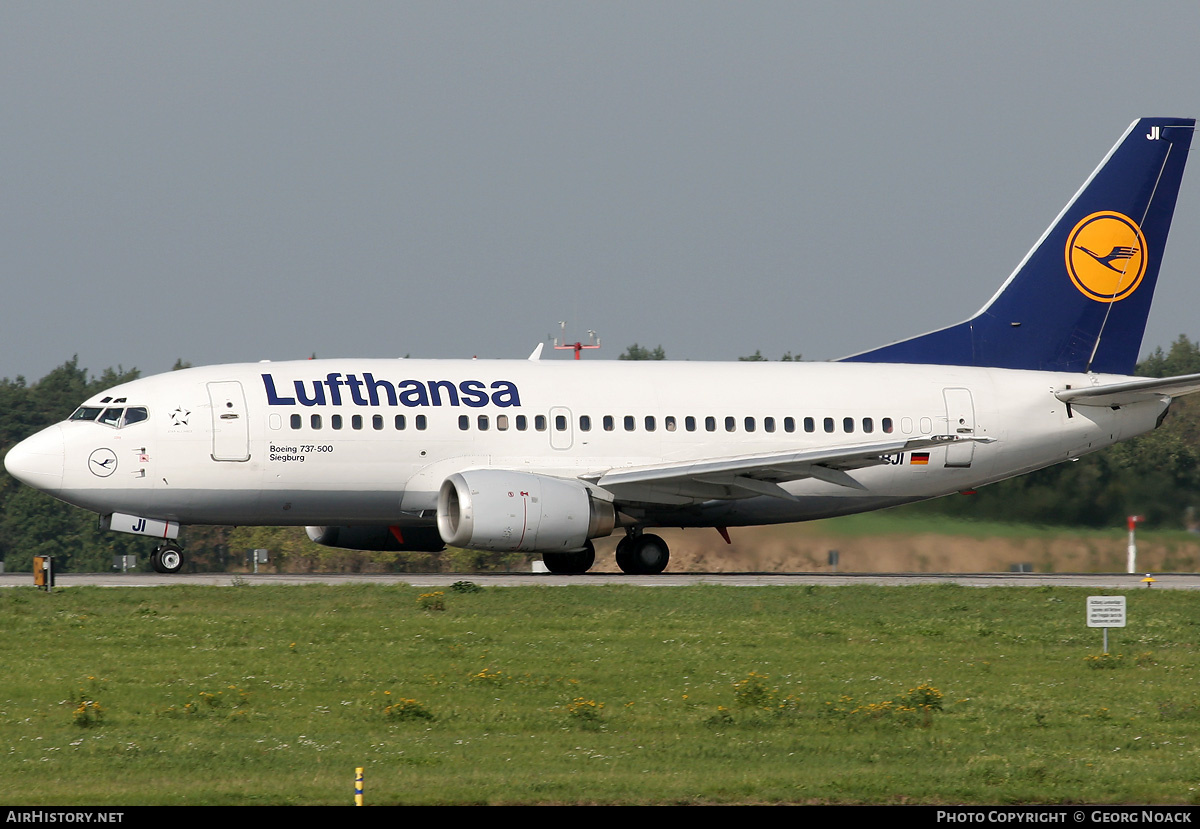 Aircraft Photo of D-ABJI | Boeing 737-530 | Lufthansa | AirHistory.net #33704