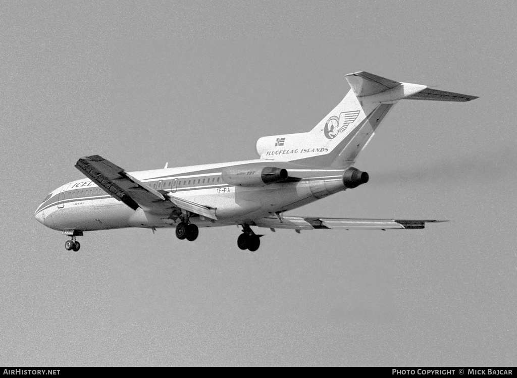 Aircraft Photo of TF-FIA | Boeing 727-185C | Icelandair - Flugfélag Íslands | AirHistory.net #33706