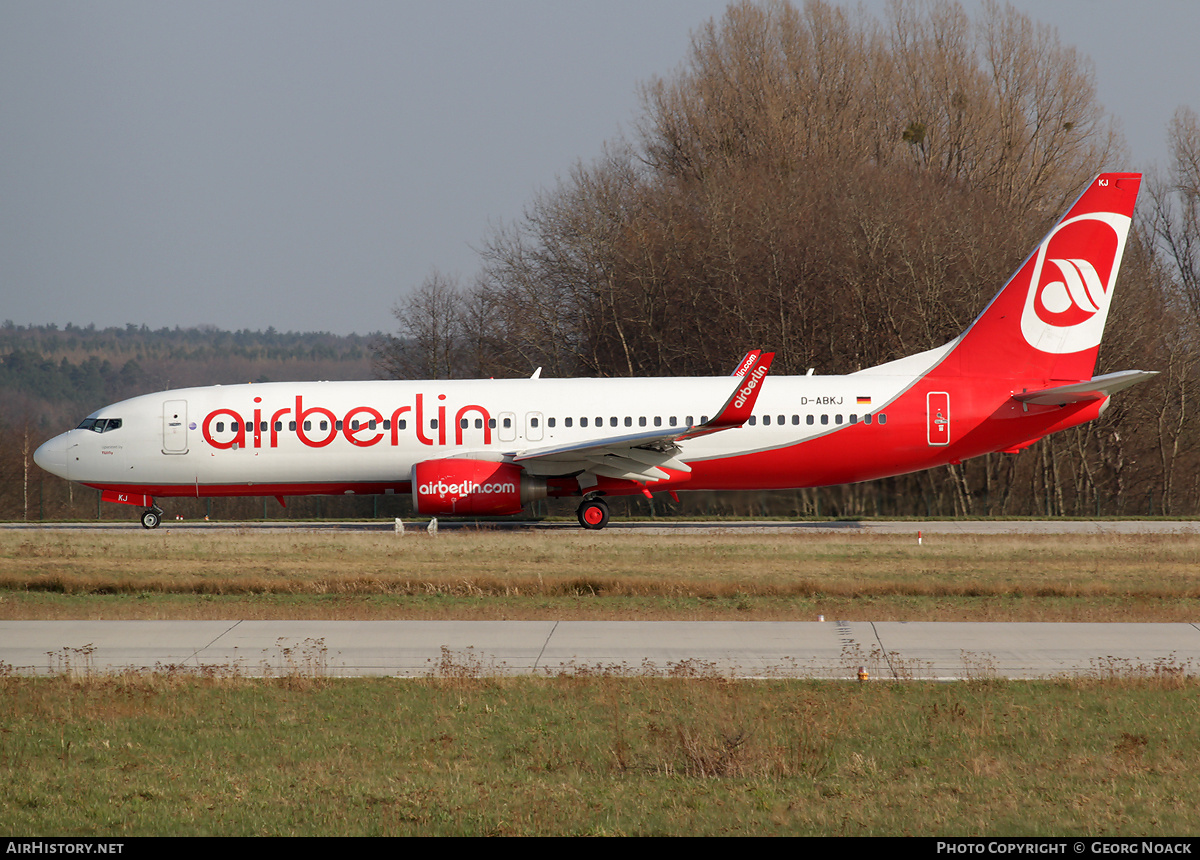 Aircraft Photo of D-ABKJ | Boeing 737-86J | Air Berlin | AirHistory.net #33714