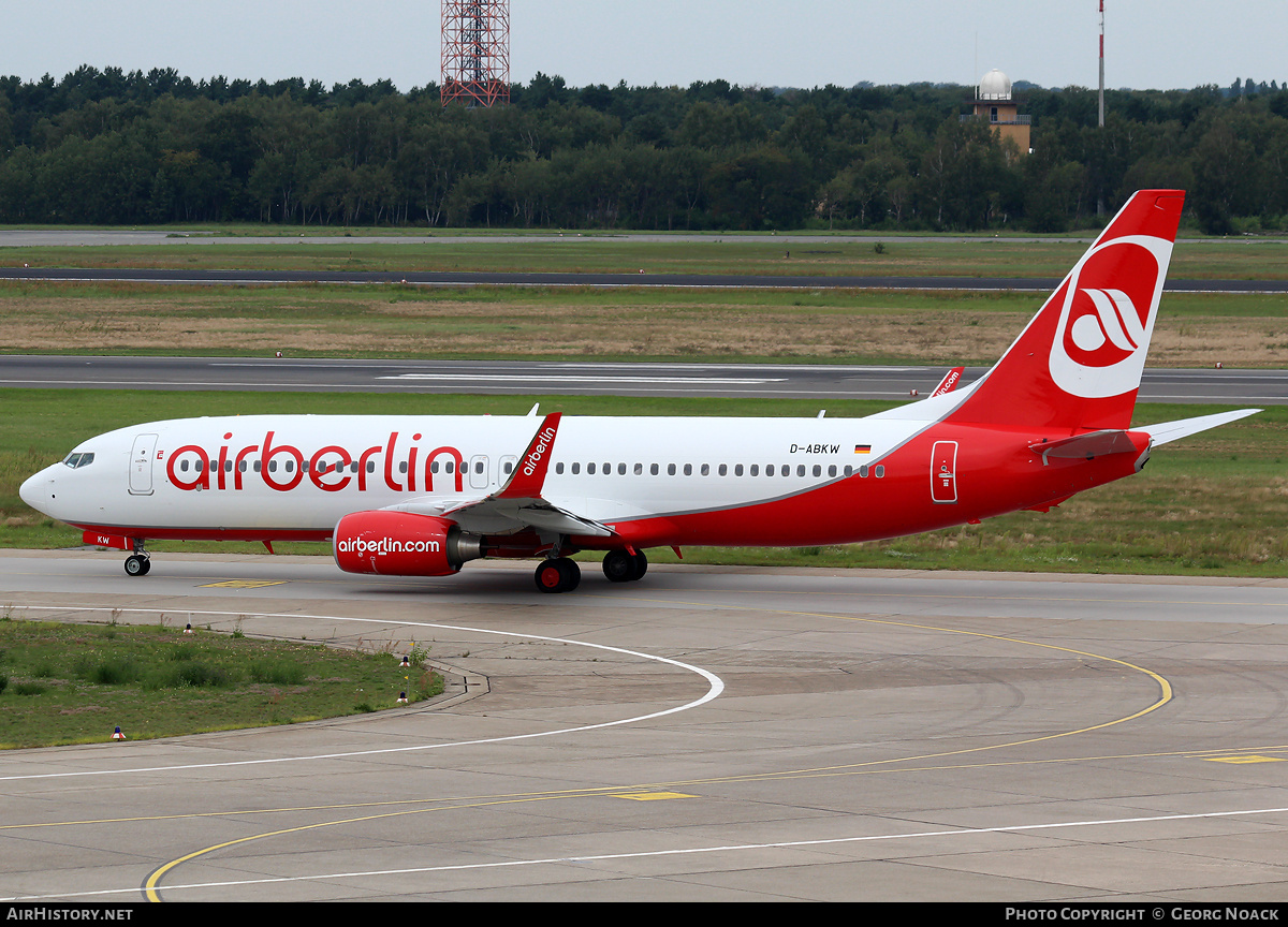 Aircraft Photo of D-ABKW | Boeing 737-86J | Air Berlin | AirHistory.net #33721