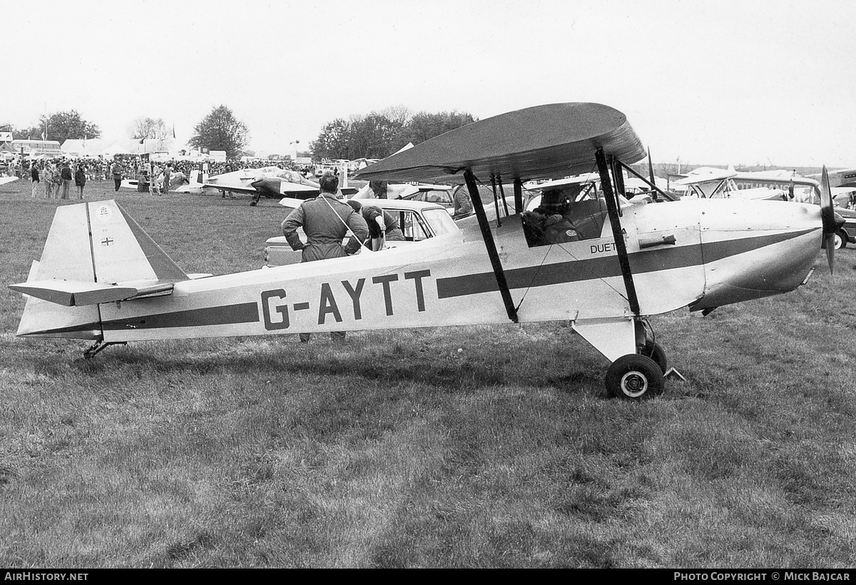 Aircraft Photo of G-AYTT | Luton LA-4 Minor III Duet | AirHistory.net #33739