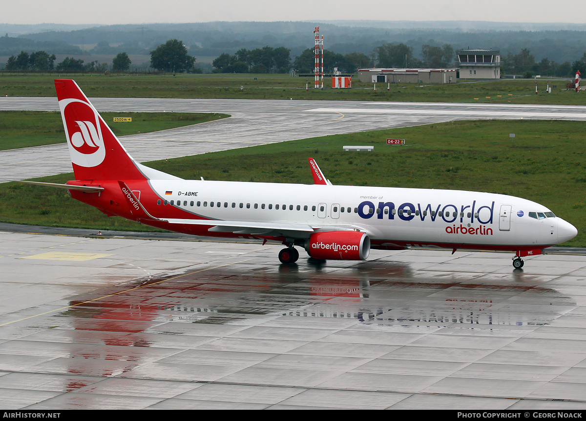 Aircraft Photo of D-ABME | Boeing 737-86J | Air Berlin | AirHistory.net #33745