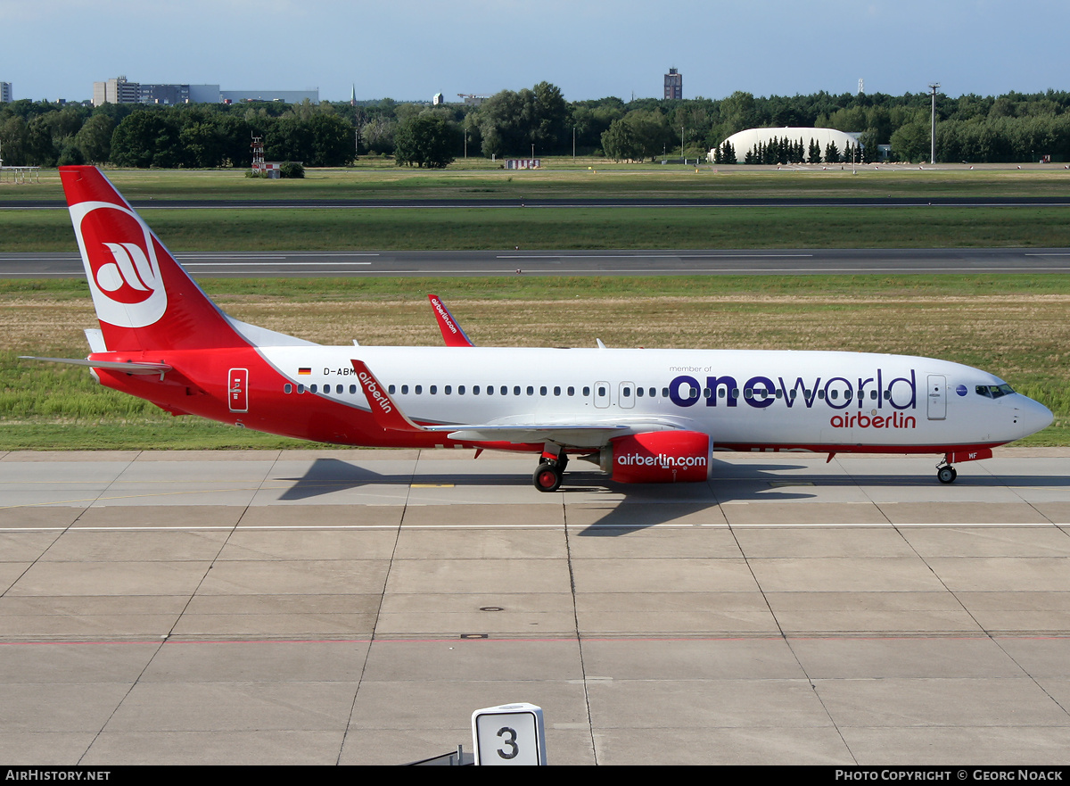 Aircraft Photo of D-ABMF | Boeing 737-86J | Air Berlin | AirHistory.net #33747