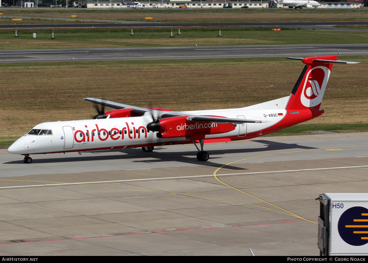 Aircraft Photo of D-ABQC | Bombardier DHC-8-402 Dash 8 | Air Berlin | AirHistory.net #33758
