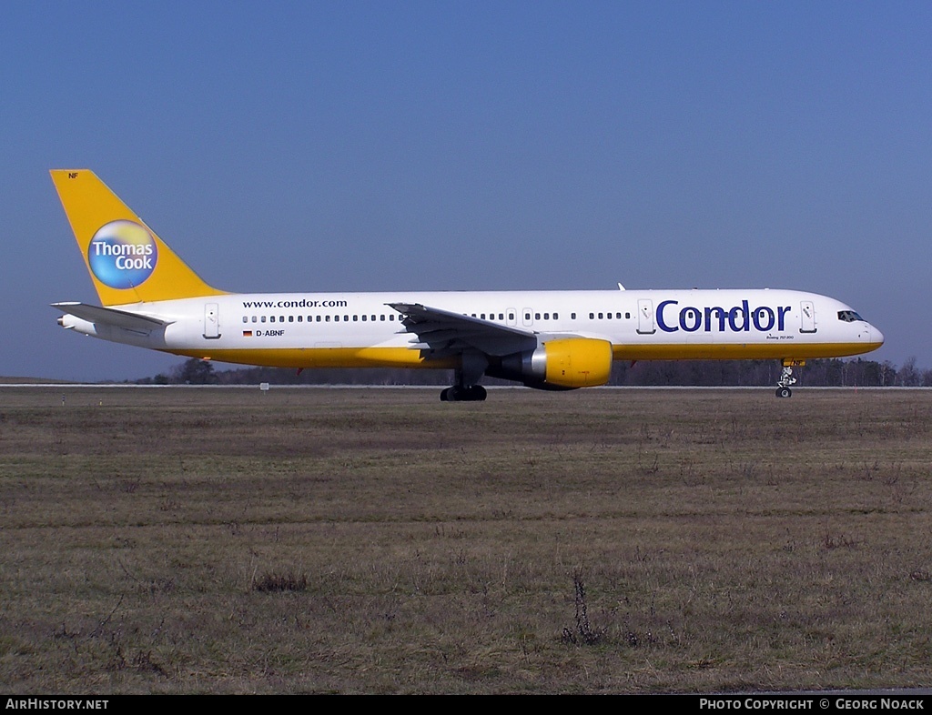 Aircraft Photo of D-ABNF | Boeing 757-230 | Condor Flugdienst | AirHistory.net #33769