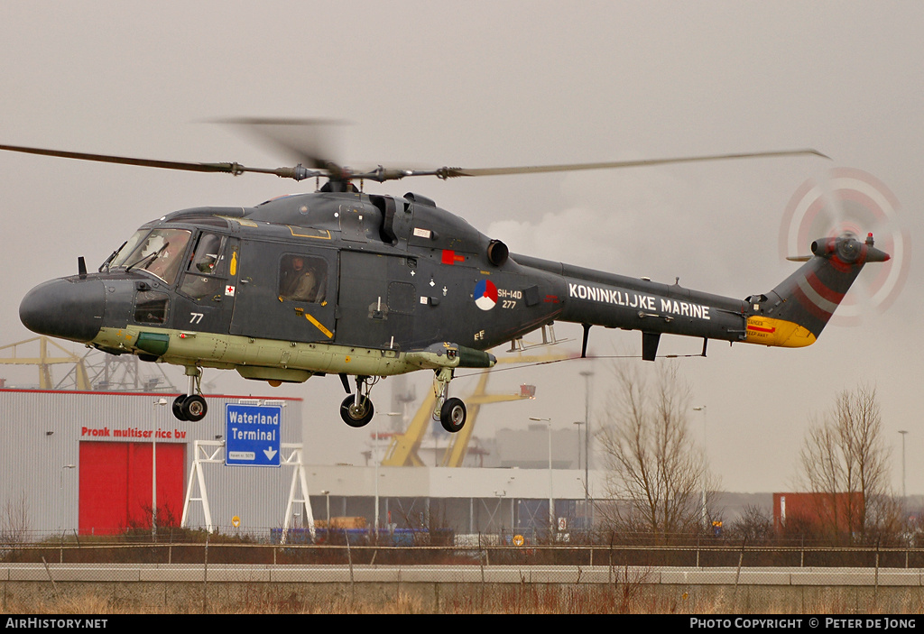 Aircraft Photo of 277 | Westland SH-14D Lynx (WG-13) | Netherlands - Navy | AirHistory.net #33792