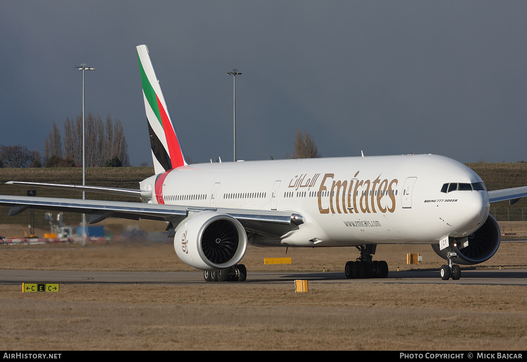 Aircraft Photo of A6-ECY | Boeing 777-31H/ER | Emirates | AirHistory.net #33805