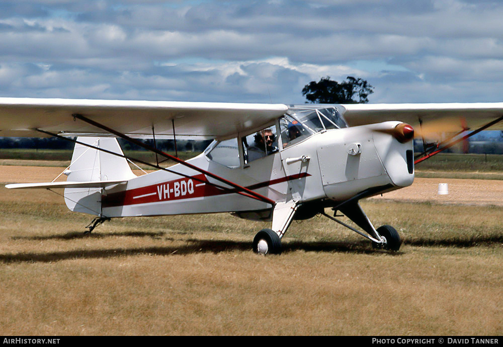 Aircraft Photo of VH-BDQ | Auster J-1 Autocrat | AirHistory.net #33807