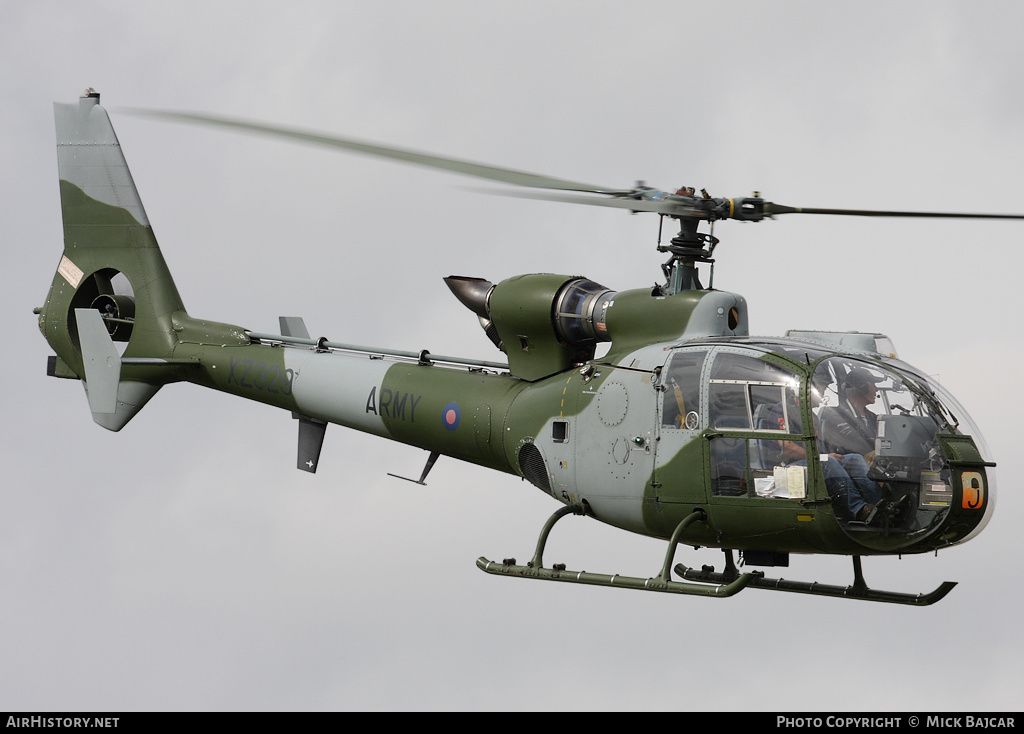 Aircraft Photo of G-BZYD / XZ329 | Aerospatiale SA-341B Gazelle AH1 | UK - Army | AirHistory.net #33855