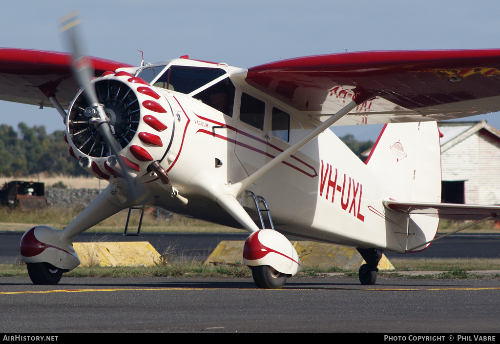 Aircraft Photo of VH-UXL | Stinson SR-8C Reliant | AirHistory.net #33866