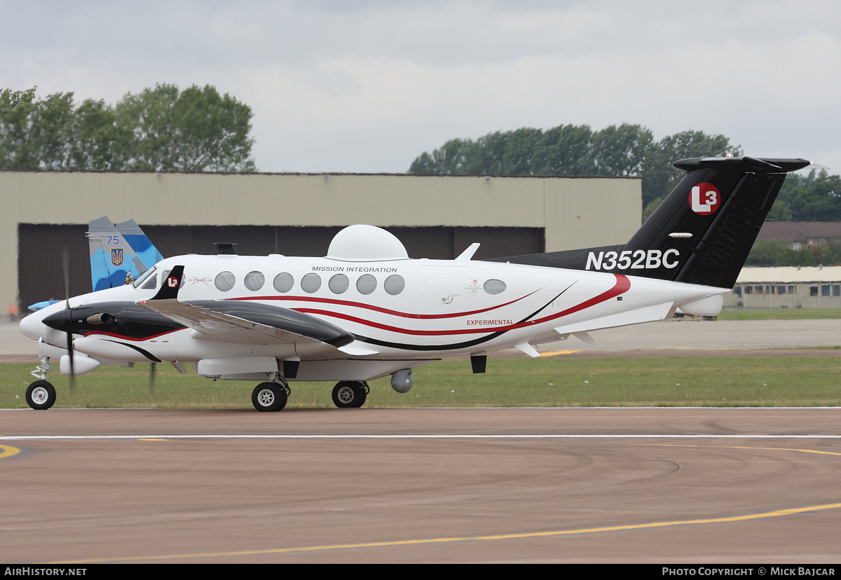 Aircraft Photo of N352BC | Raytheon 350 King Air (B300) | L3 Technologies | AirHistory.net #33876