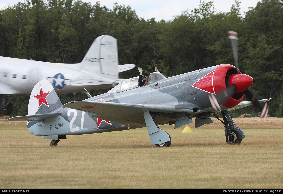 Aircraft Photo of F-AZIM / 27 white | Yakovlev Yak-3U | Soviet Union - Air Force | AirHistory.net #33877