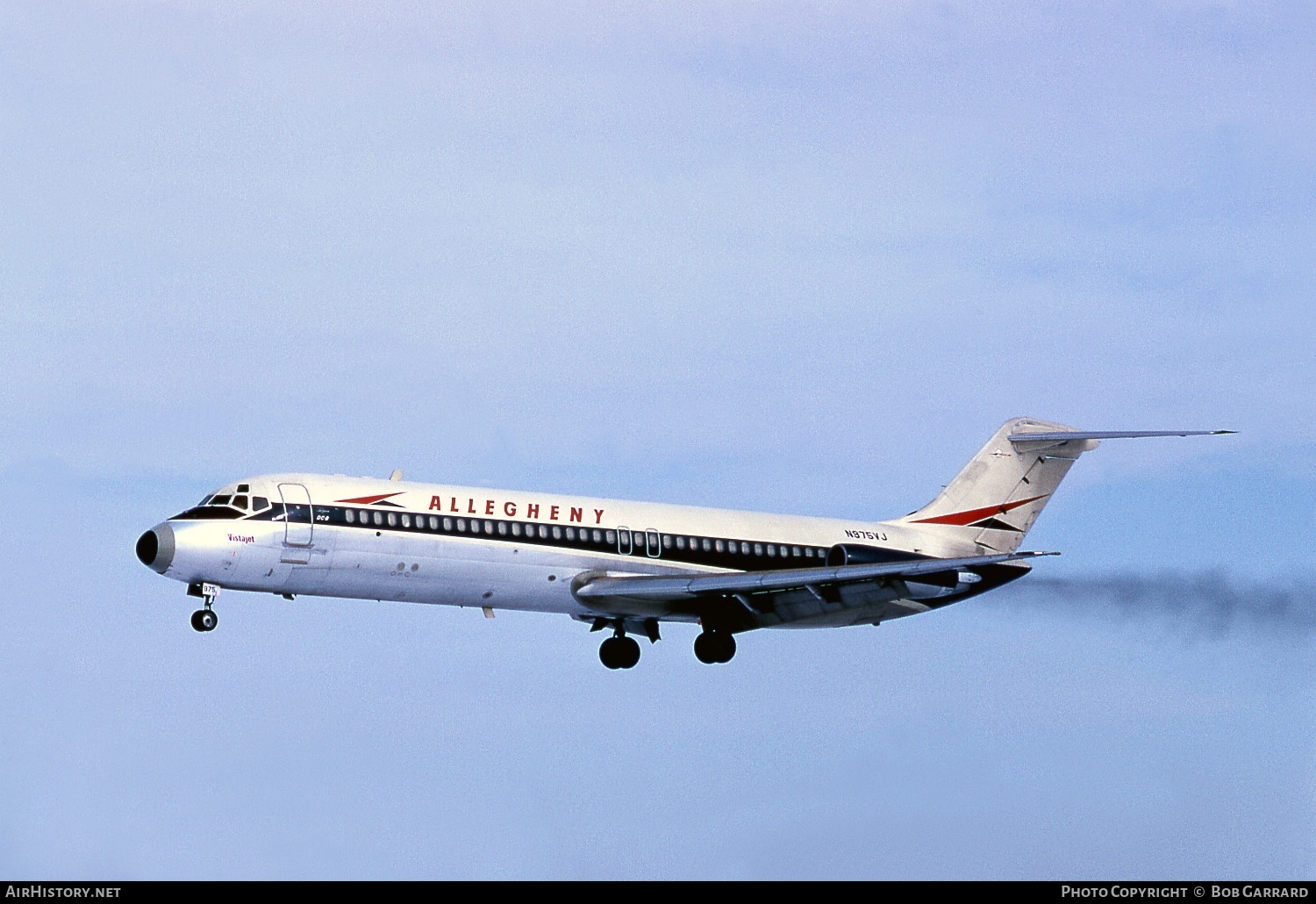 Aircraft Photo of N975VJ | McDonnell Douglas DC-9-31 | Allegheny Airlines | AirHistory.net #33886