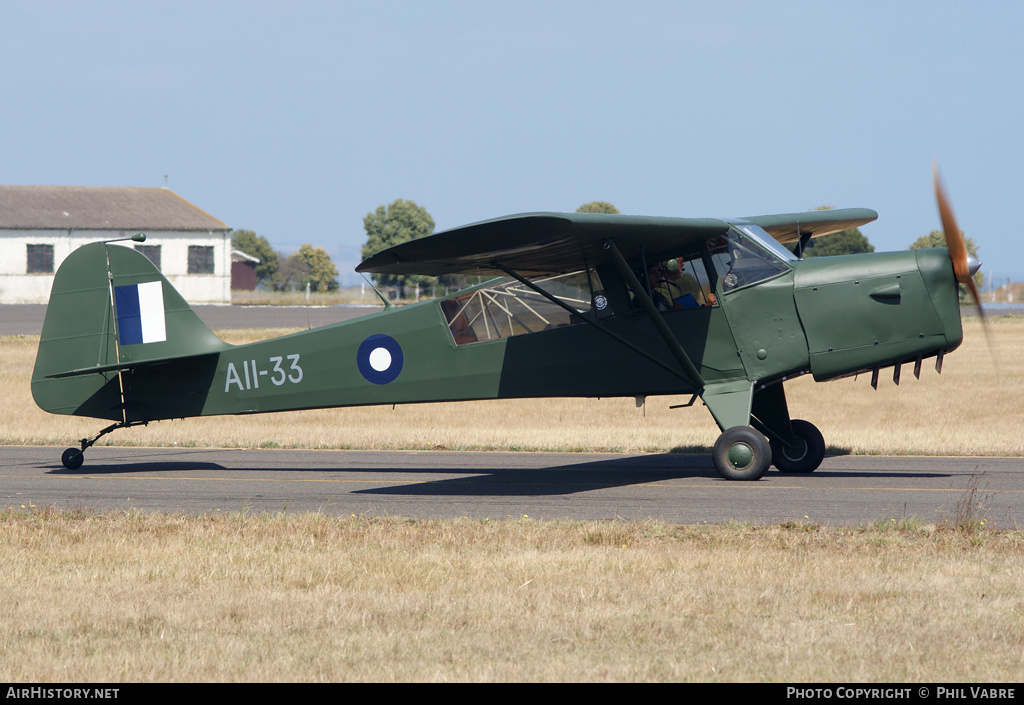 Aircraft Photo of VH-BDM / A11-33 | Taylorcraft E Auster Mk3 | Australia - Air Force | AirHistory.net #33894