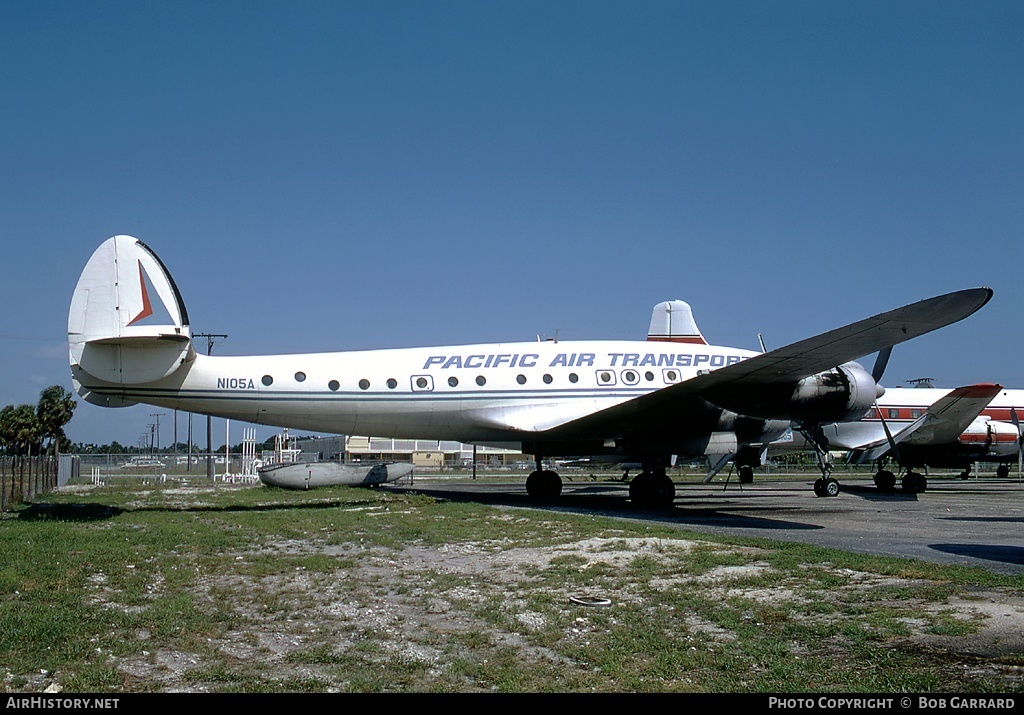 Aircraft Photo of N105A | Lockheed L-749A Constellation | Pacific Air Transport | AirHistory.net #33910